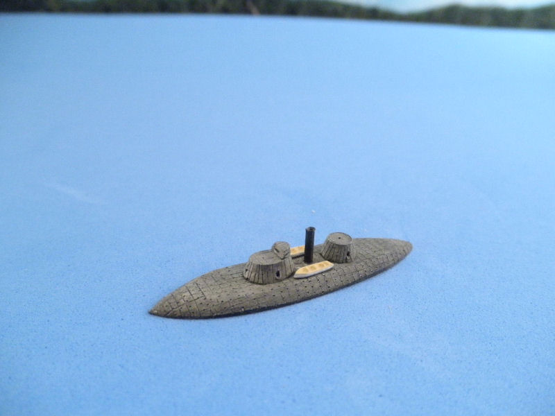 Houston's Ships 1/1200 Ships: HSS21 USS Keokuk, CSS Virginia (Merrimac)