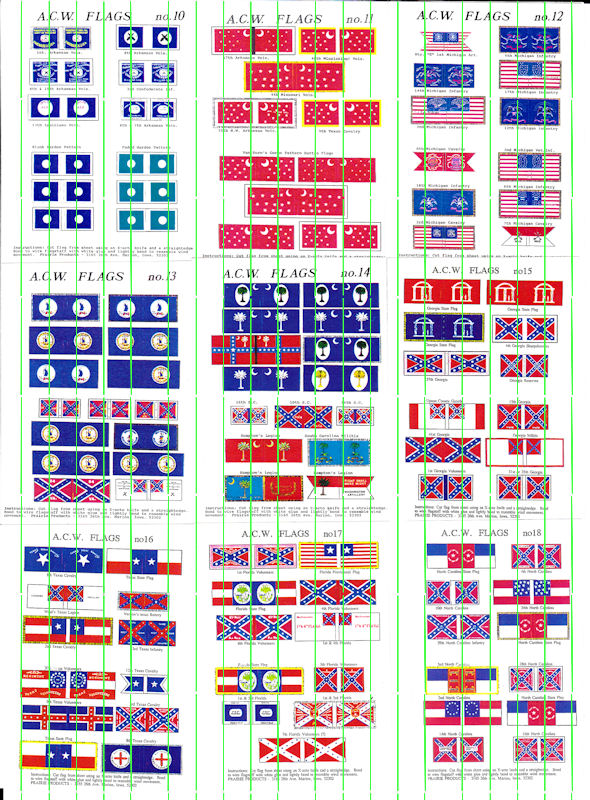 ACW Flags: ACWF10 - ACWF18