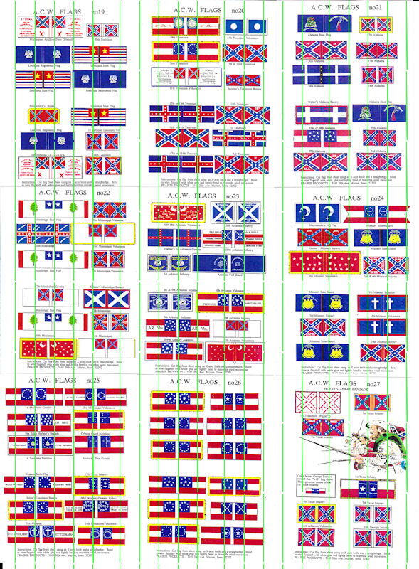 ACW Flags: ACWF19 - ACWF27