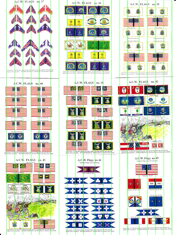 ACW Flags: ACWF37 - ACWF45
