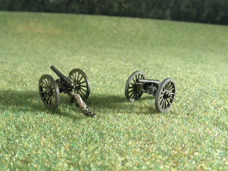15mm ACW Artillery: ACW102 Parrott 10 pound / ACW103 Ordnance Rifle 12 pound