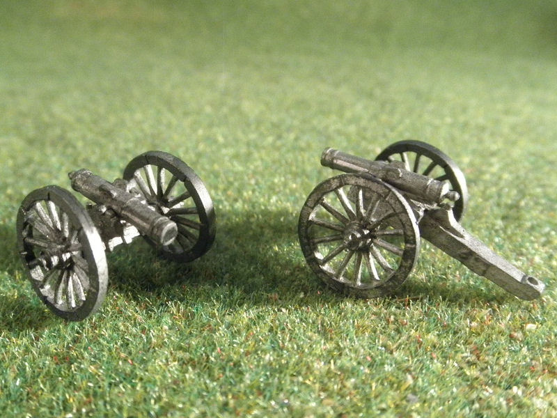 15mm ACW Artillery: ACW106 Howitzers: 24 pound & 32 pound