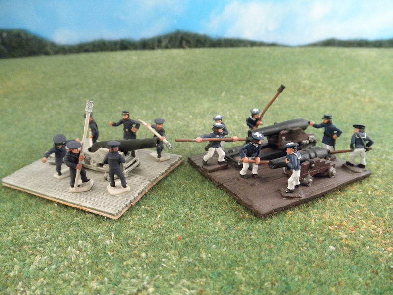 15mm ACW Naval Artillery: ACW135 U.S. Naval Artillery Crew