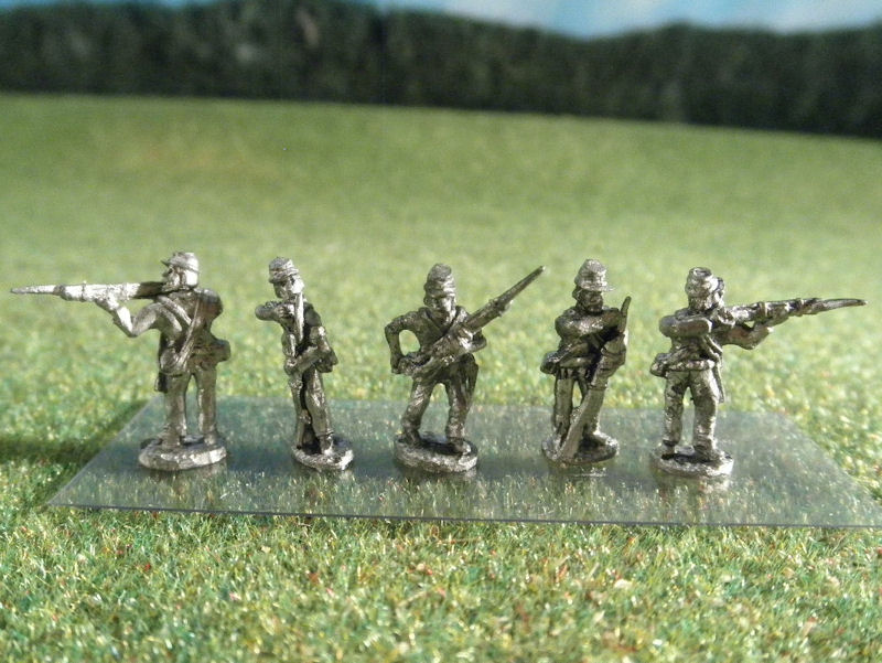 15mm ACW Infantry: ACW29 Ragged Yanks, Combat