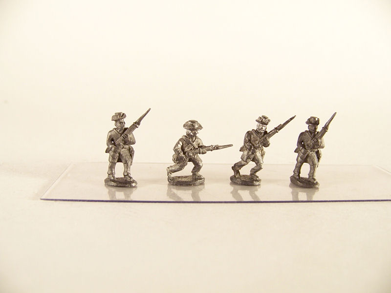 15mm ACW Infantry: ACW31 Hardee Hat in Frock Coat, Advancing & Charging