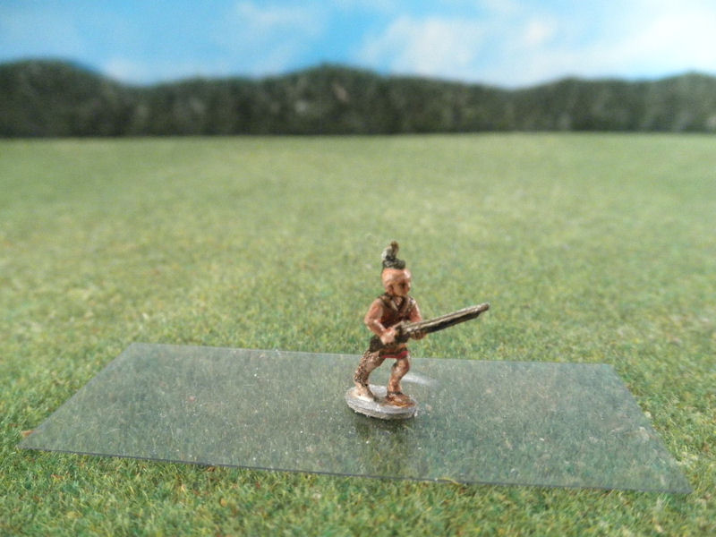 15mm AWI Infantry: ARV50 Iroquois Indians, Advancing