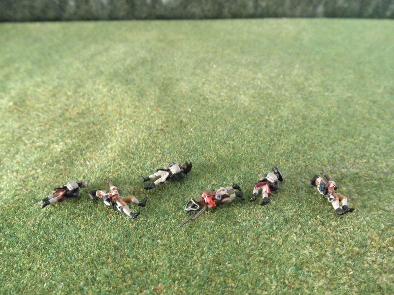15mm AWI Infantry: ARV6 Line Infantry, Casualties