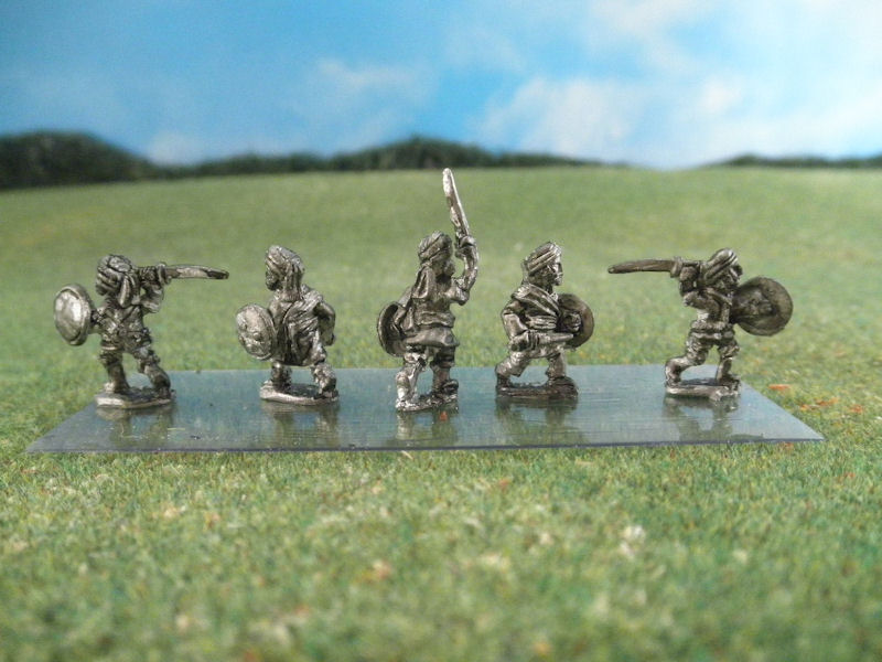 15mm British Colonials: LBN180 Pathan Infantry with Swords