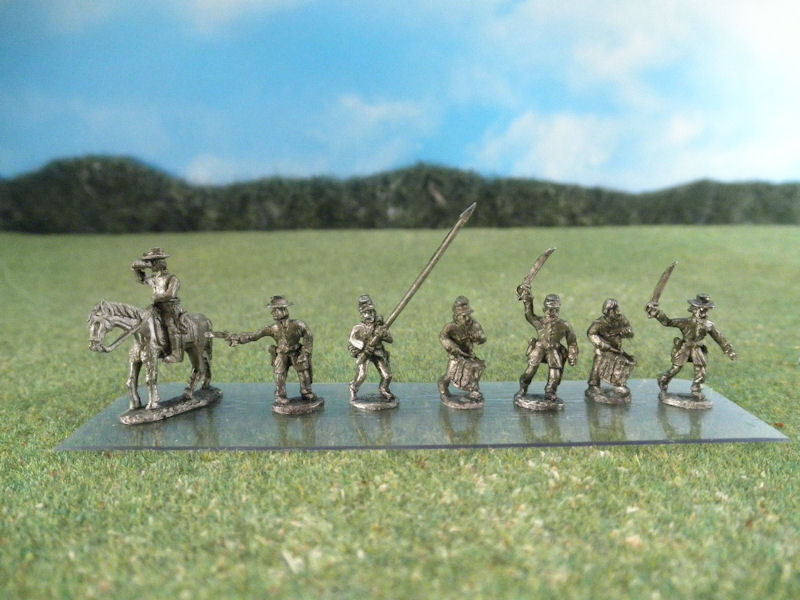 15mm ACW Command: ACW200 Command, U.S.A., Kepi