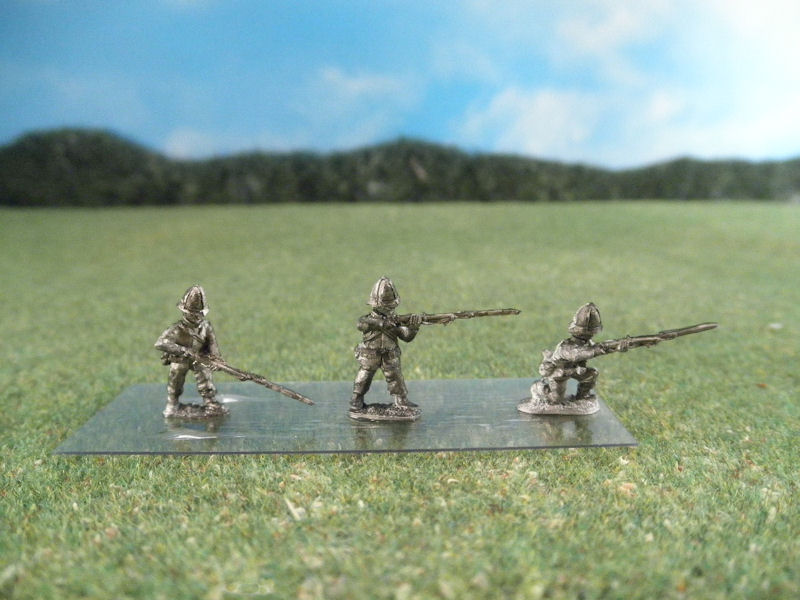 15mm British Colonials: LBN103 British Infantry, Firing and Loading