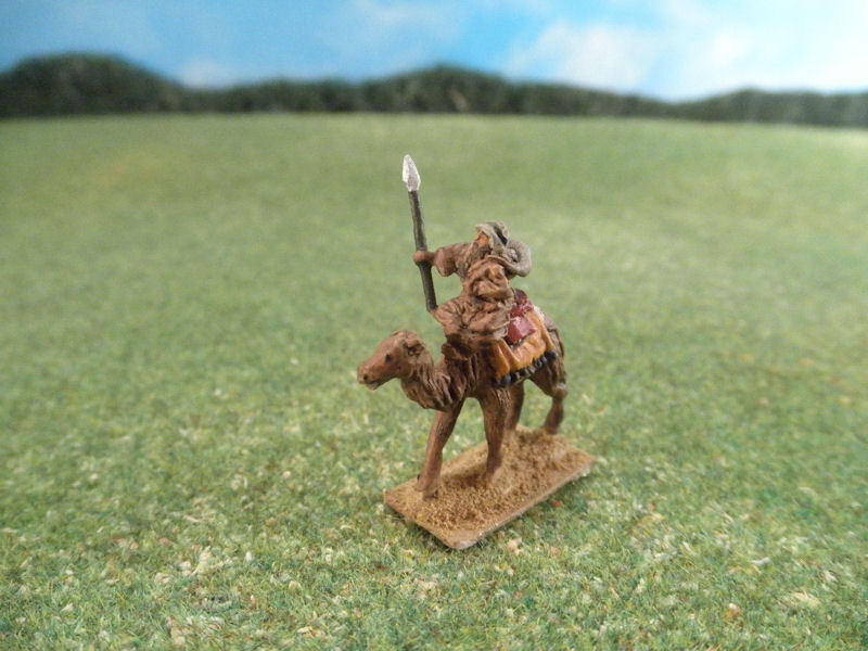 15mm French Colonials: LFA 36 / LFA37 Arab Camelry, Bedoin with Spears