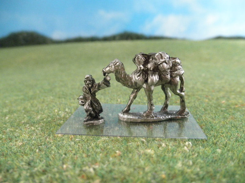 15mm French Colonials: LFA40 Arab Caravan with Camels, Drivers, & Foot Guards