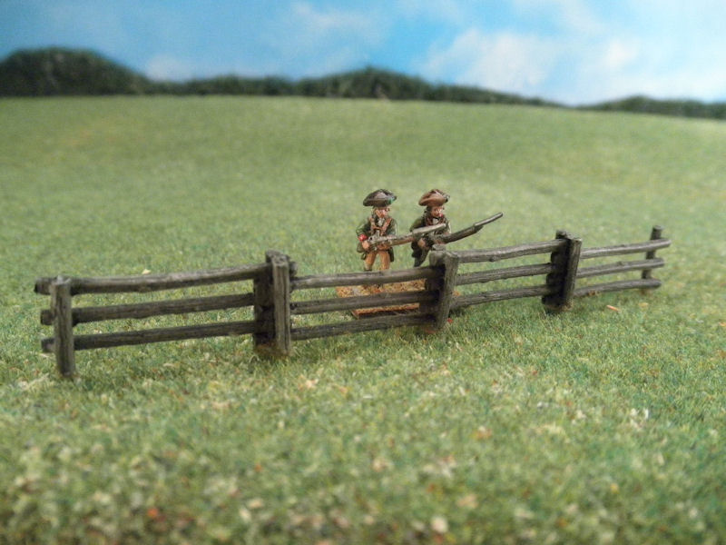 15mm Terrain: TRF2 Split 3-Rail Fence