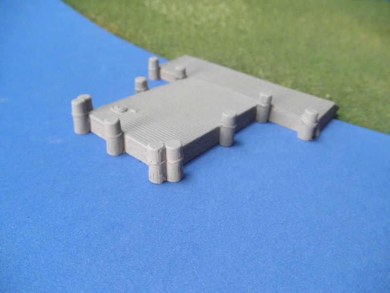 15mm ACW Buildings: TRF338 River Dock
