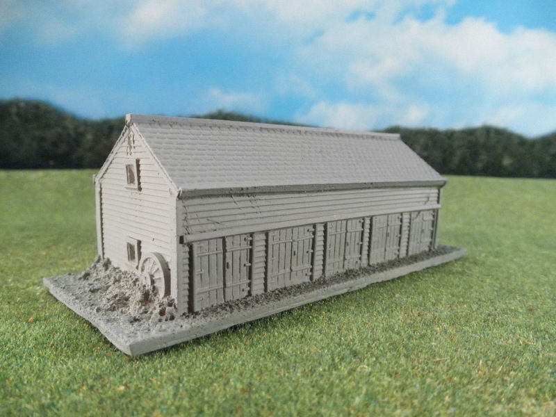 15mm English / European Buildings: TRF359 Large Wooden Stable