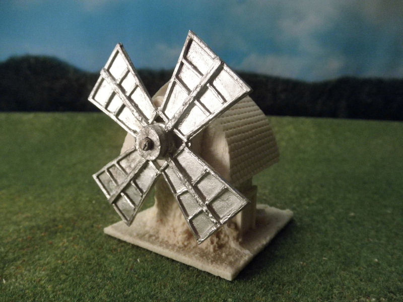 15mm English / European Buildings: TRF361 Windmill, Continental Style