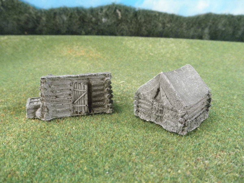 15mm Terrain: TRF413 ACW Winter Quarters