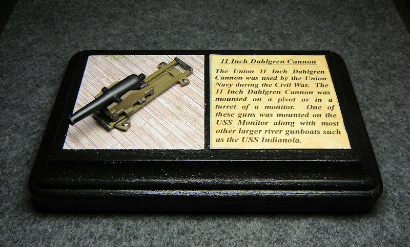 15mm ACW Naval Artillery: ACW147 Dahlgren 11"